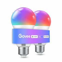 Govee Smart Glühbirne E27, WLAN LED Lampe RGBWW 800lm,dimmbare,2 Stück Angebot bei HelloDeals