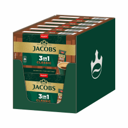 Jacobs 3in1 Classic, Instant Kaffee Sticks, löslicher Bohnenkaffee mit Creamer und Zucker, 12 x 10 Sticks, 120 Getränke Classic 1.44 kg (1er Pack) Angebot bei HelloDeals
