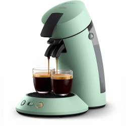 PHILIPS Senseo Original Plus Kaffeepadmaschine, Grün, 2 Spezialitäten Wüsten Grün Angebot bei HelloDeals