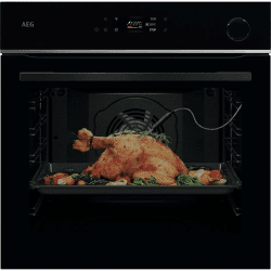 AEG 7 Wifi Einbaubackofen, SteamCrisp - 25 Prozent Dampf, TR7PB63ZSB 7er | TFT-Display | 25% Dampf Angebot bei HelloDeals