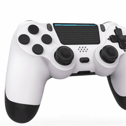 CSWXIO Wireless Controller für PS-4, Kompatibel mit PS-4/Slim/Pro/PC black Angebot bei HelloDeals