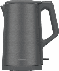 Grundig - WK 7340 Wasserkocher - 2150 Watt Leistung - Edelstahl-Heizelement - 360° Basis - Abschaltautomatik und Trockengehschutz - 1,5 Liter Kapazität - Design in Dark Inox Angebot bei HelloDeals