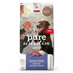 MERA Pure Sensitive Lamm & Reis 4kg Hundefutter trocken 4 kg (1er Pack) Angebot bei HelloDeals