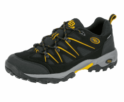 Brütting Unisex Mount Hunter Low Trekking-& Wanderhalbschuhe. Perfekt fürs Wandern, Spazieren, Trekking. rutschfest, wasserdicht, langlebig. 40 EU Schwarz Schwarz Gelb Angebot bei HelloDeals