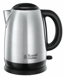 Russell Hobbs Wasserkocher, 1,7 l, 2400 Watt, Edelstahl, Kalkfilter Wasserkocher 1,7l Angebot bei HelloDeals