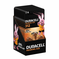 DURACELL Hörgerätebatterien Typ 312 (60 Stück) 1.45V, PR41 Größe 312 Hörgerätebatterien 60 Stück Angebot bei HelloDeals