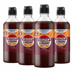 SodaStream drink mix Schwip Schwap Zero, 4er Pack (4 x 440 ml) 4er Pack (4 x 440ml) drink mix Sirup (mit Dosierkappe) Angebot bei HelloDeals