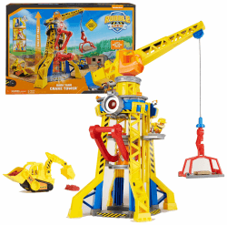 Rubble & Crew Baupfoten Hof Kran-Spielset, 68 cm, ab 3 Jahren Angebot bei HelloDeals