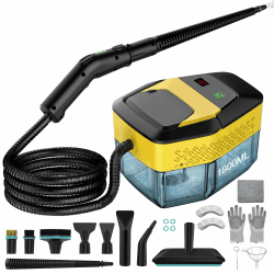 Granarbol 1800ml-2500W Dampfreiniger, 8s Heizung 275°F/145°C Entfernt Fett Gelb Angebot bei HelloDeals