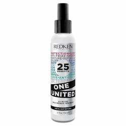 Redken | Multi-Benefit-Treatment, Feuchtigkeitsspendendes Pflege-Spray für alle Haartypen, Hitzeschutz & Anti-Haarbruch, One United 150 ml (1er Pack) Angebot bei HelloDeals