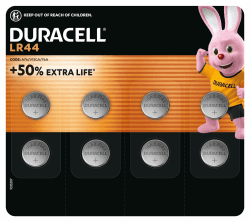 DURACELL LR44 Knopfzellen Batterie (8 Stück) 1.5V, A76/V13GA/76A LR44 Spezialbatterien 8 Stück Angebot bei HelloDeals