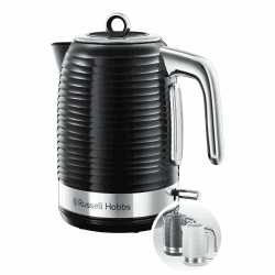 Russell Hobbs Wasserkocher Inspire Schwarz, 1,7 l, 2400 Watt Schwarz 1,7l Angebot bei HelloDeals