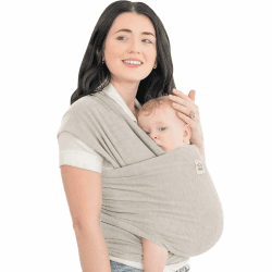KeaBabies Babytrage Ab Geburt, All in 1 Babytragetücher (Stone Gray) Angebot bei HelloDeals