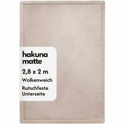 Hakuna Matte Wolkenweiche Spielmatte Baby 280x200x2,5cm, beige, Tatami Matte Beige 200 x 280 cm Angebot bei HelloDeals
