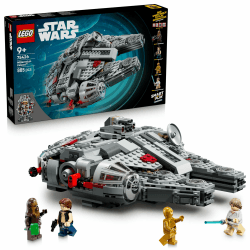 LEGO Star Wars 75426 SMART Play: Millennium Falcon Model - Compatible Interactive Toy Set incl. 4 SMART Tags and 4 Minifigures - Gift Idea for 9+ Year Old Boys, Girls & Adult Fans Smart Play: Millennium Falcon 75426 Angebot bei HelloDeals