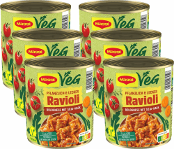 MAGGI Veg Ravioli Bolognese, 6er Pack (6 x 800g) Angebot bei HelloDeals