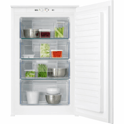 AEG Einbau-Gefrierschrank 88cm, Serie 6000 LowFrost: weniger Eisbildung, 4-Sterne Gefrierraum 98L, elektronische Steuerung, Schnell-Gefrier-Funktion, Temperaturalarm, Schlepptür-Technik, TAB6L88ES Angebot bei HelloDeals