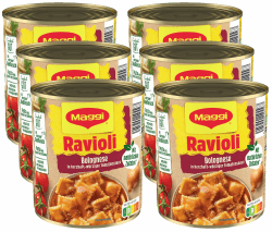 MAGGI Ravioli Bolognese, 6er Pack (6 x 800g) Angebot bei HelloDeals