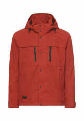 camel active Herren Blouson mit Abnehmbarer Kapuze 25 Rot Angebot bei HelloDeals