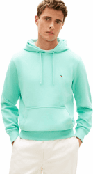 Tommy Hilfiger Herren Essential Terry Hoody Mw0mw37235 Kapuzenpullover (1er Pack) M Blue (Arctic Aqua) Angebot bei HelloDeals