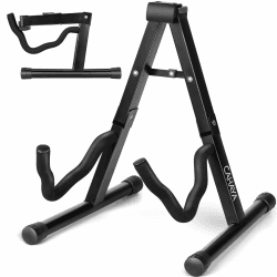 CAHAYA Gitarrenständer A-Frame Faltbar Stabil: Universeller Gitarrenhalter aus Metall Rutschfest Tragbar für Akustikgitarre E-Gitarre Bass Ukulele Platzsparend CY0251 Angebot bei HelloDeals