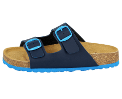 Lico Unisex Kinder Bioline Kids Pantoletten 37 EU Marine Blau Angebot bei HelloDeals