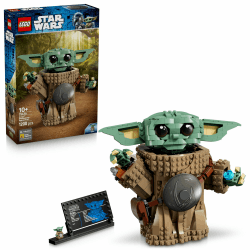LEGO Star Wars 75446 Grogu (Lehrling des Mandalorianers) - Spielfigur Modellbau mit Beskar-Rüstung als DIY Deko - Geschenk für Jungen und Mädchen ab 10 Jahren sowie Filmfans Angebot bei HelloDeals