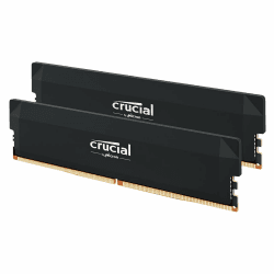 Crucial Pro DDR5 RAM 32GB Kit (2x16GB) 6000MHz CL36, Overclocking Gaming, Intel XMP 3.0 / AMD Expo, PC Computer Arbeitsspeicher, Schwarz - CP2K16G60C36U5B 6000MHz 32GB (2x16GB) Schwarz Angebot bei HelloDeals