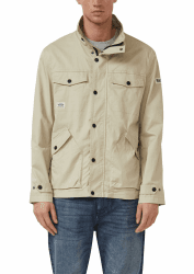 s.Oliver Baumwolljacke mit Twill-Struktur und aufgesetzten Taschen XL 9306_beige Angebot bei HelloDeals
