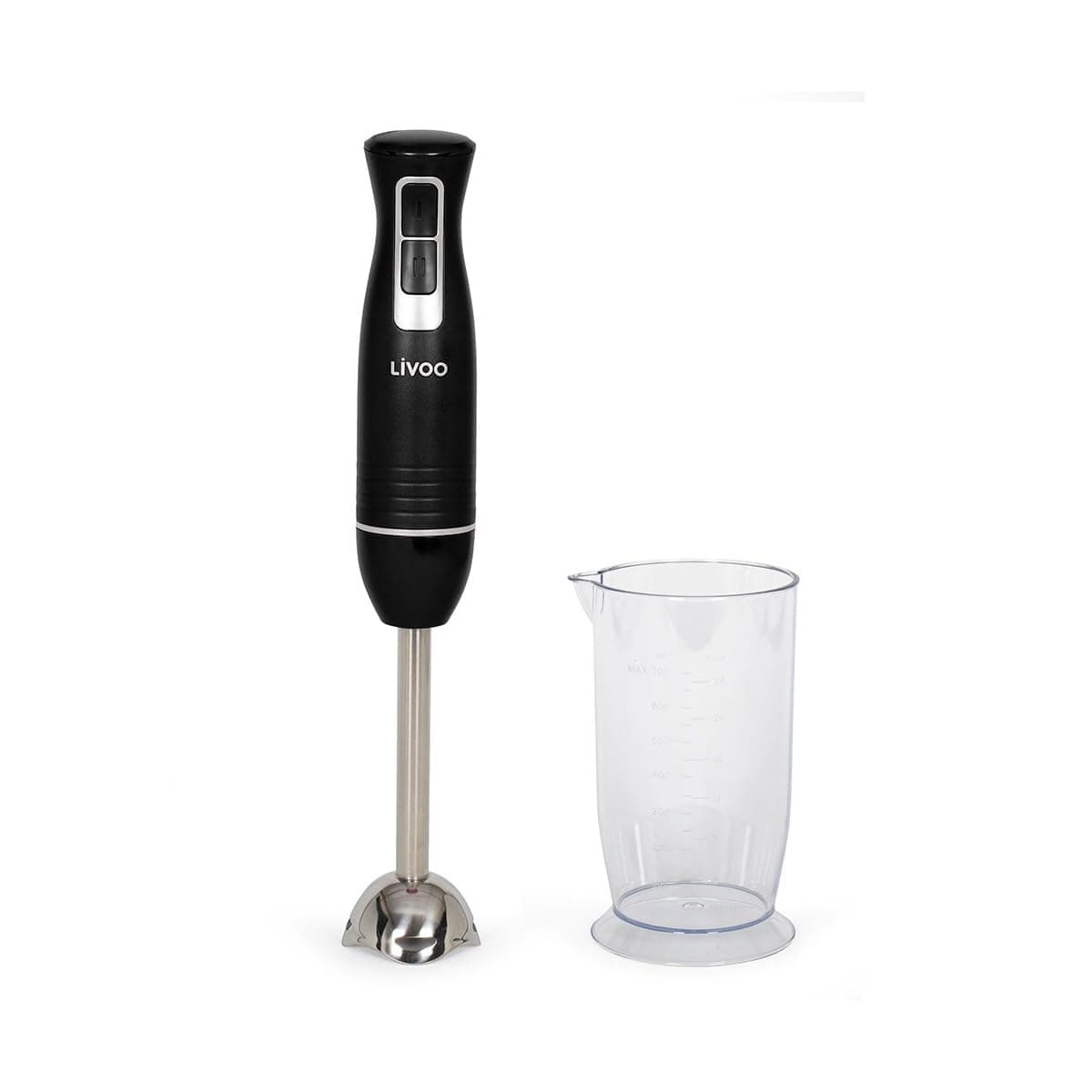 Stabmixer mit Schüssel 400 W - DOP245N Schwarz Angebot bei HelloDeals