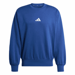adidas Men's Essentials Feelcozy Sweatshirt S Dark Blue/White Angebot bei HelloDeals