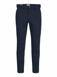 JACK & JONES Men's Jpstmarco Jjcooper Chino Noos Pants 29W / 30L Navy Blazer Detail:solid Angebot bei HelloDeals