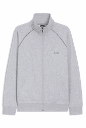 BOSS Herren Mix&match Jacket Z 10259900 01 Loungewear_Jacket L Light/Pastel Grey 053 Angebot bei HelloDeals