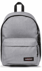 EASTPAK Out of Office Rucksack 27L (44 x 29,5 x 22 cm), Laptopfach 13–15 Zoll, wasserabweisender Schul- & Arbeitsrucksack, robuster Tagesrucksack mit gepolsterten Trägern - SUNDAY GREY Angebot bei HelloDeals