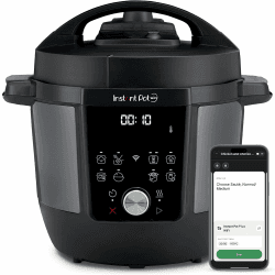 Instant Pot Plus 9-in-1-Multikocher 5,7 l – Gebürsteter Edelstahl, Schnellkochtopf, Schongarer, Reiskocher, Sauteuse, Joghurtbereiter, Speisenwärmer, Dampfgarer, Vakuumgarer, Sterilisator Plus WiFi 6 liters Angebot bei HelloDeals