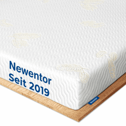 Newentor® Topper 180x200cm H5 H6, eingetragenes Design, Ergo-Kaltschaum 180 x 200 cm H5/H6 - über 120kg - 7 cm hoch Angebot bei HelloDeals