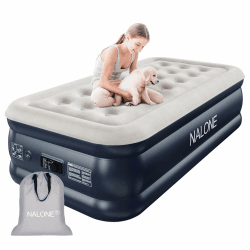 NALONE Luftmatratze 1 Personen mit Integrierter Pumpe 196x97x46cm Angebot bei HelloDeals
