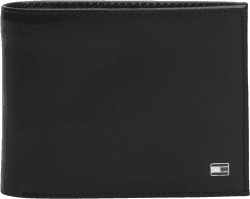 Tommy Hilfiger Herren Geldbeutel Eton mit Münzfach Schwarz (Black) Angebot bei HelloDeals