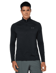 Under Armour Herren Herren Ua Tech™ ½ Zip Long Sleeve Sweatshirt M Schwarz Angebot bei HelloDeals