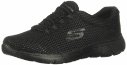 Skechers Damen Summits 6404199000 Turnschuhe 40 EU Black Mesh Trim Angebot bei HelloDeals