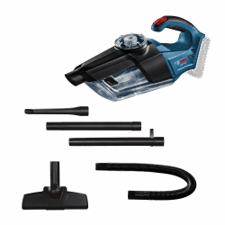 Bosch PRO 18V System Akku Handstaubsauger GAS 18V-1 (inkl. Absaugrohr, Fugendüse, Teppichdüse, Behältervolumen 1 Liter, ohne Akku/Ladegerät) Single Angebot bei HelloDeals