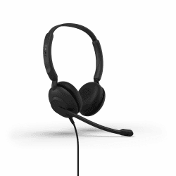 Jabra Evolve 10 Kabelgebundenes Headset mit geräuschunterdrückendem Mikrofon für PC/Laptop - USB-A-Einrichtung - TCO-Zertifiziert - Leichtes Design - Inline-Anruf-/Lautstärkeregler - Schwarz Standard Angebot bei HelloDeals