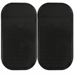 2 Stück Auto Armaturenbrett Anti Rutsch Matten,Antirutschmatte Anti Rutsch Matte,Silikon-Fixiermatte,Waschbare Silikon Gel Auto Innenmatte zum Halten von Handy Schlüssel Sonnenbrille Münzen-142×83mm