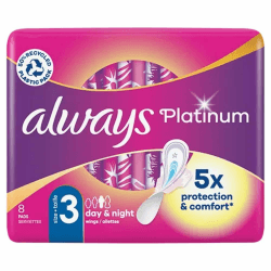 Platinum Night (Größe 3) Sanitär Flügel