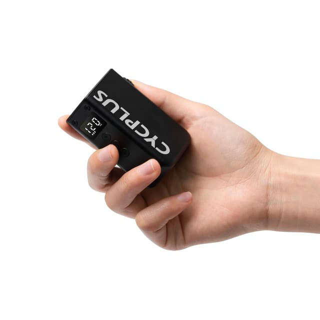 CYCPLUS Tiny Fahrradpumpe mit Manometer, max 120 PSI Elektrofahrradpumpe 🚲🔧