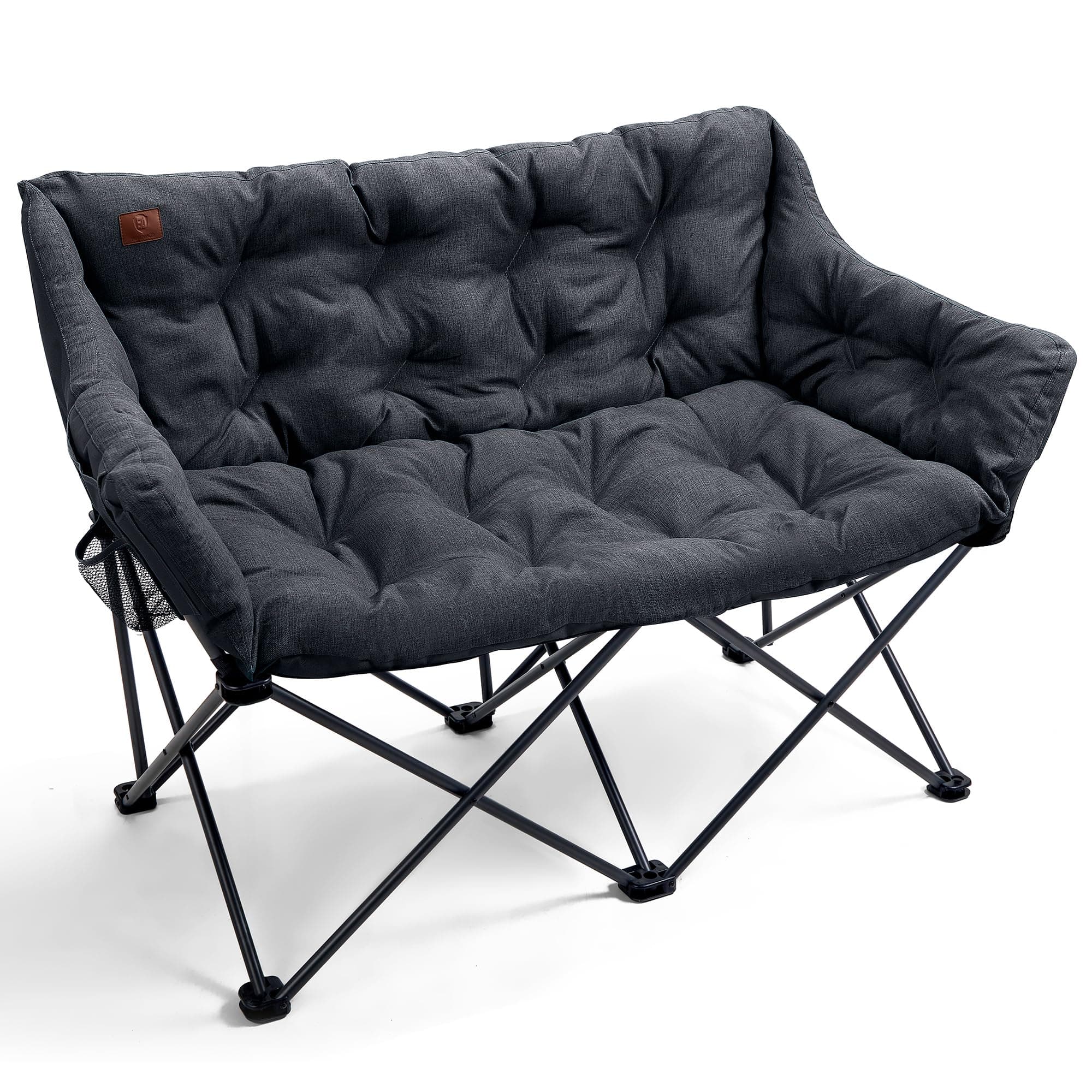 EVER ADVANCED Campingstuhl für 2 Personen 🏕️🪑 Luxus Klappsofa XXL 320KG Belastbar
