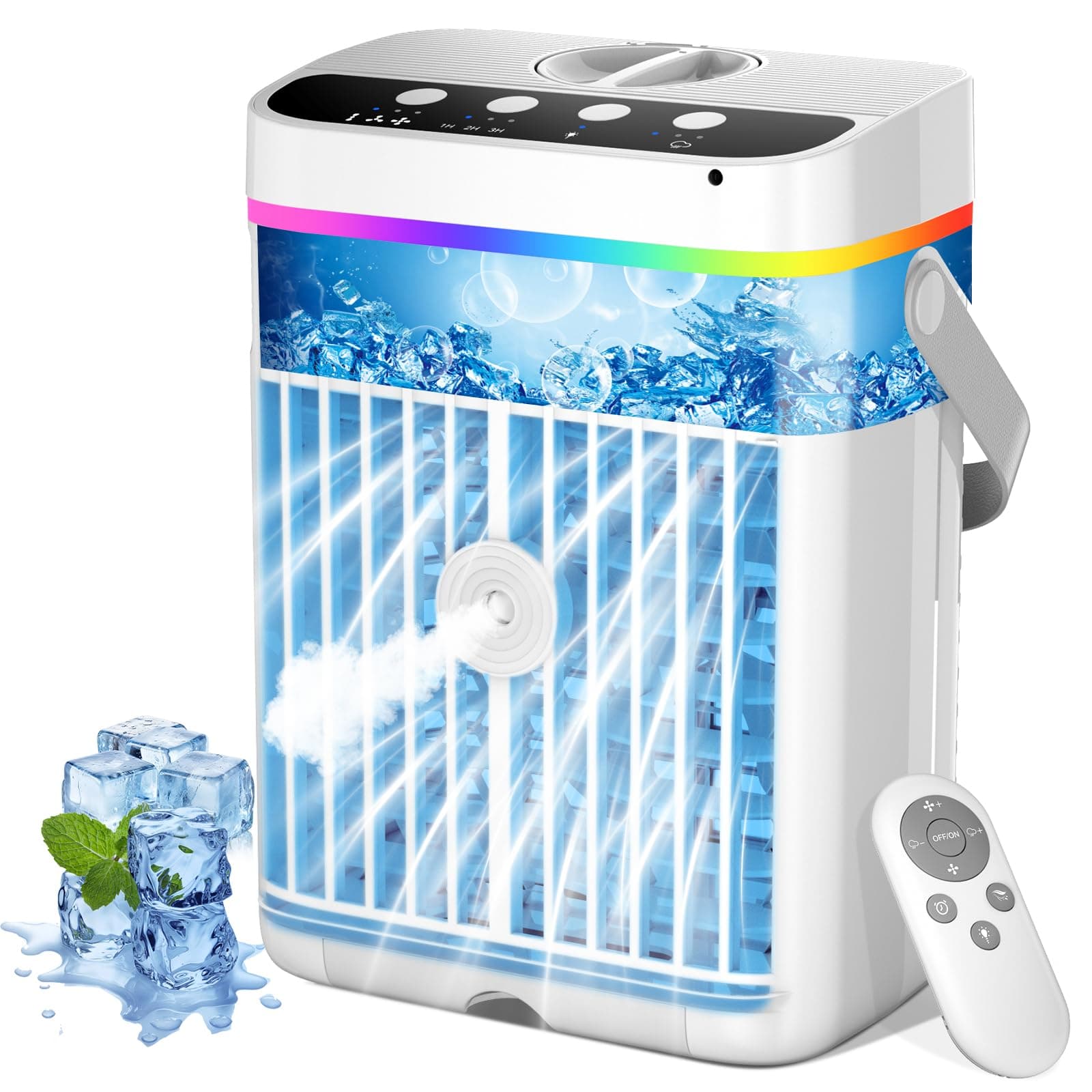 đŹïžđ 4-in-1 Mini Klimaanlage - 1250ml, USB, Tragbar & Effizient