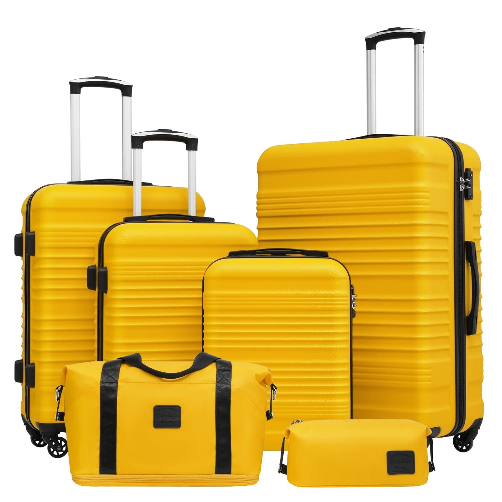 COOLIFE Koffer Set 6-teilig 🌍🧳