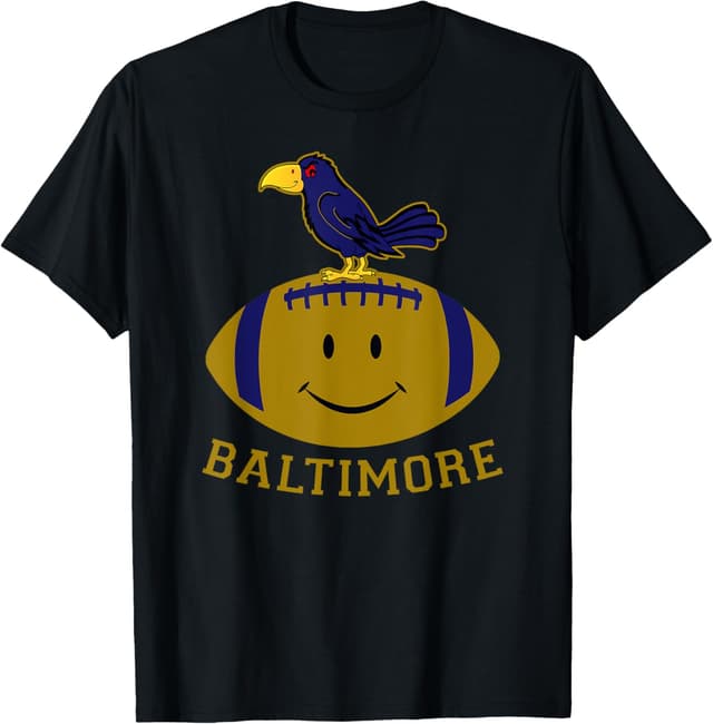 Baltimore Lustiger Fußball 😃🖤🦅 T-Shirt Angebot