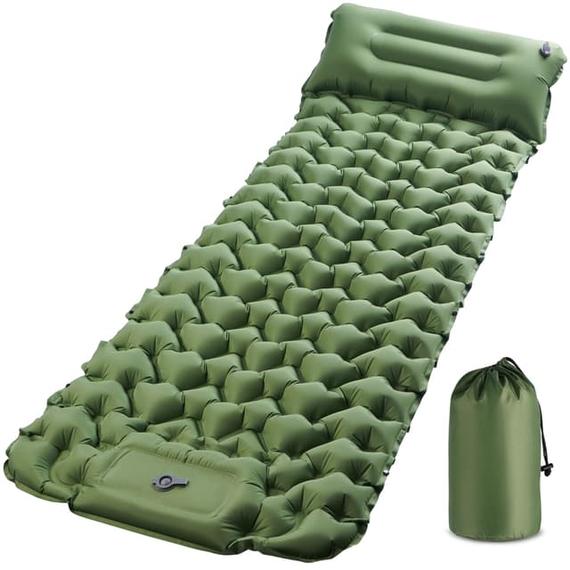 KUOGAS Isomatte Selbstaufblasend - Camping Matratze mit Komfort und Langlebigkeit ⭐💨🛡